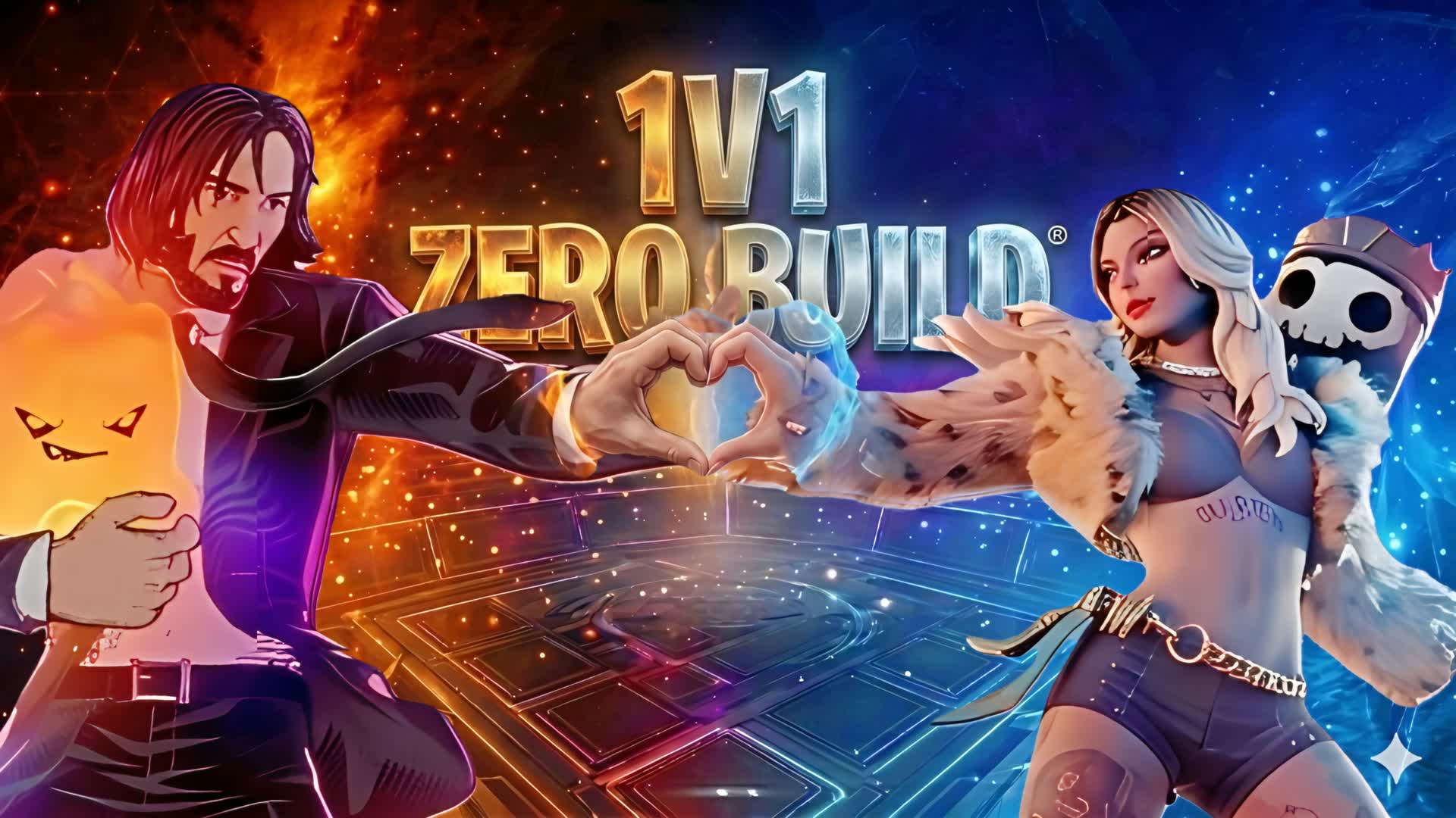 1v1 Zero Build for TOP Player