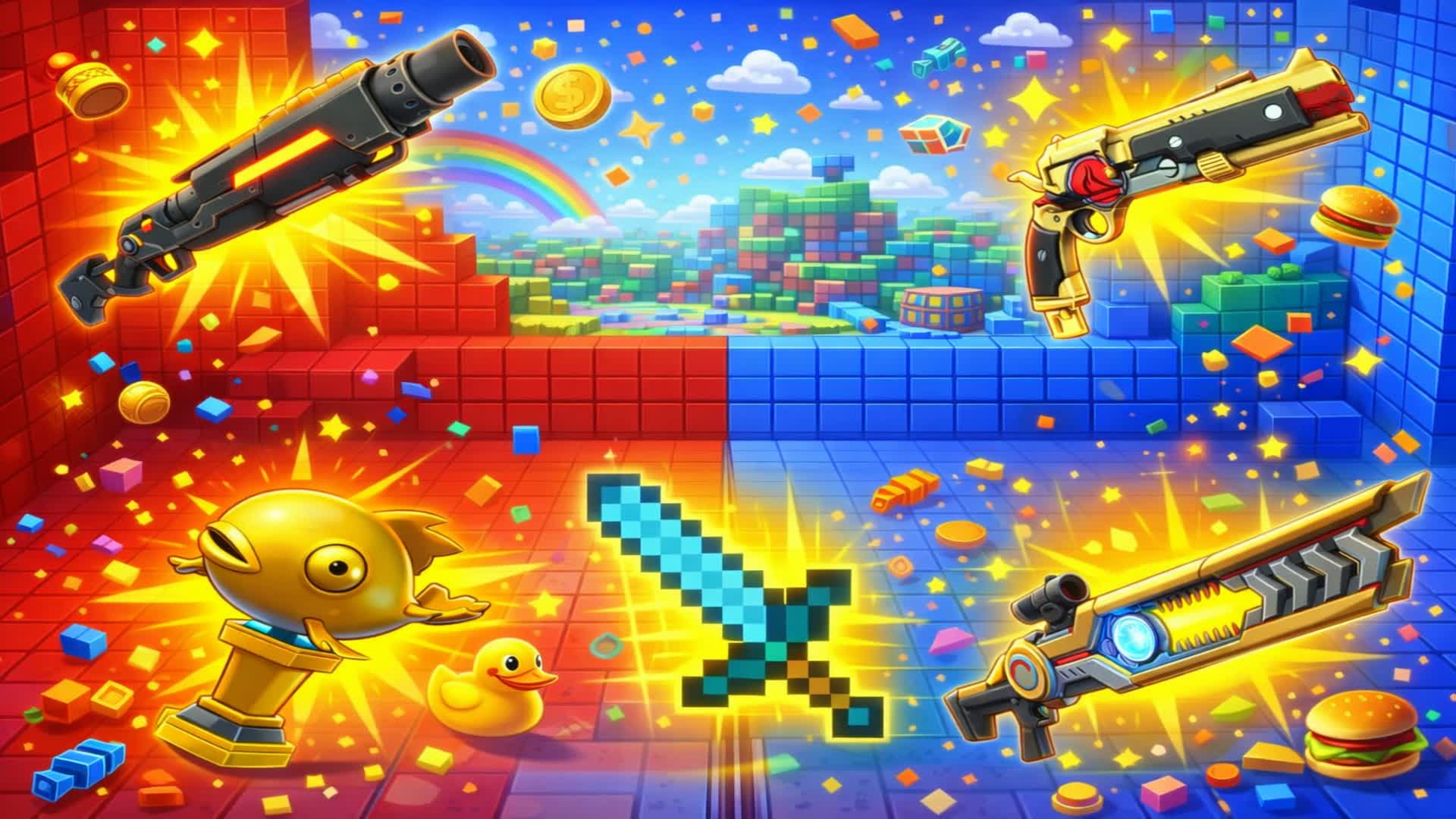 ⭐️[ NEW SEASON ] INSANE RED VS BLUE 🔴🔵