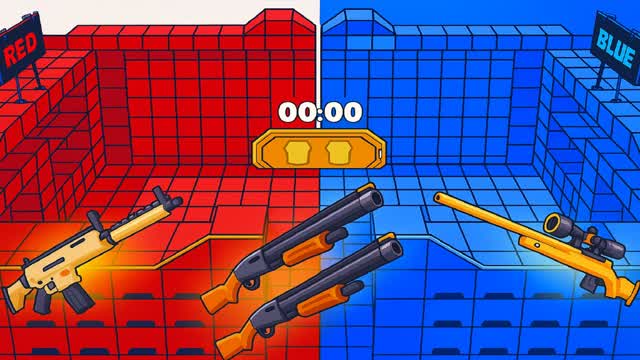 BASIC CRAZY RED VS BLUE 🔴🔵