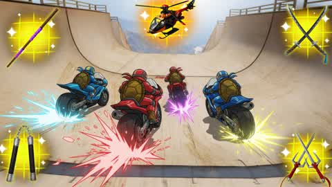 SUPER CARS GAMES - TMNT