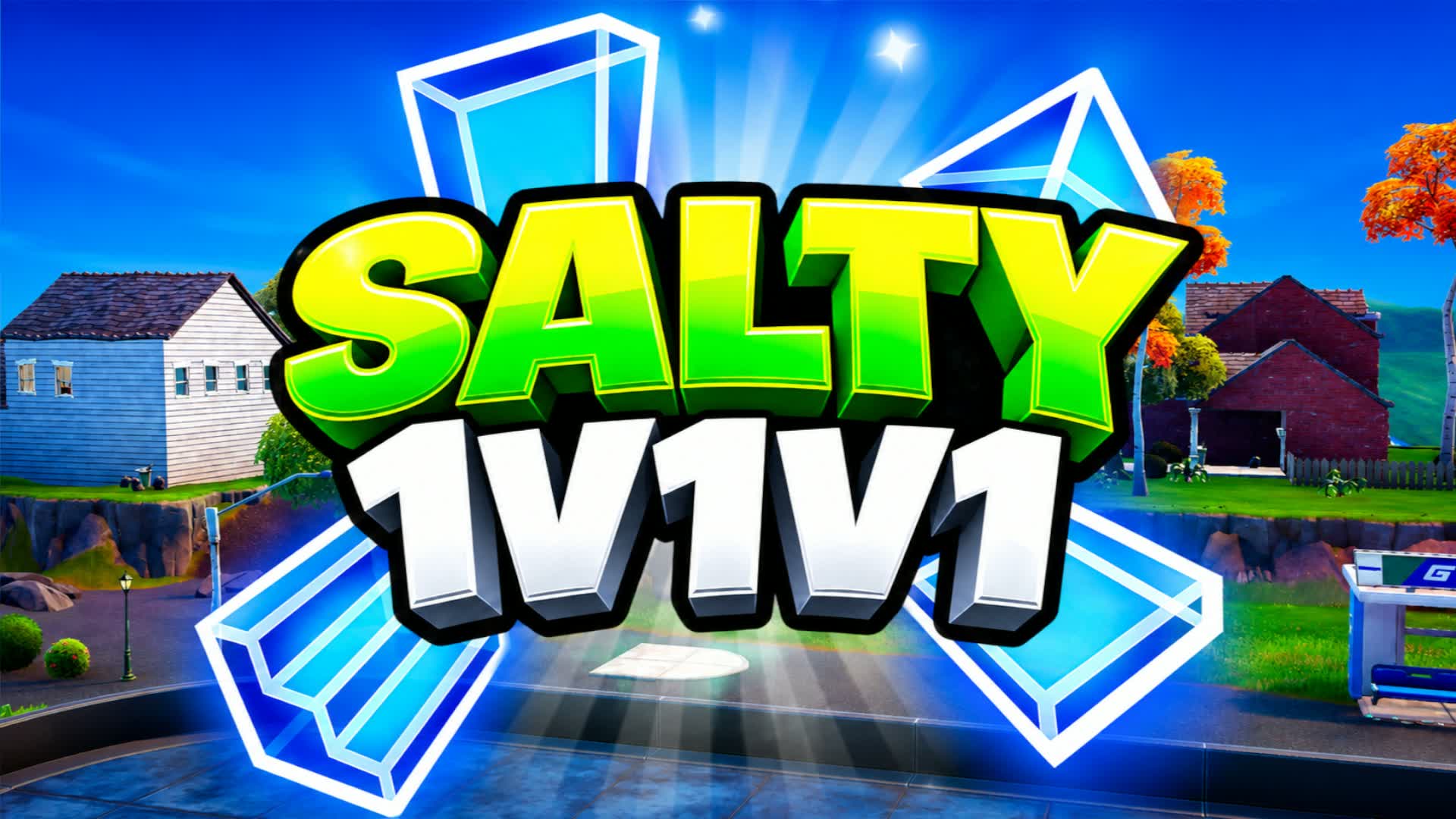 SALTY SPRINGS 1V1V1 — Fortnite island 5223-1592-3264 by Gabesやあ