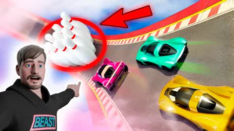 🤑MrBeast Obby Car Parkour🤑