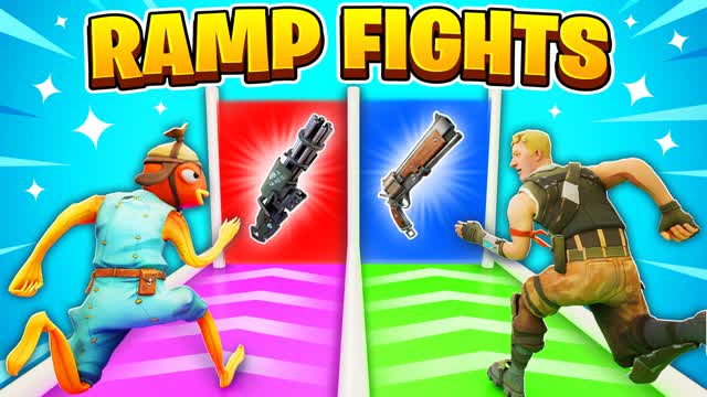 RAMP FIGHTS 🔥 FREE FOR ALL 🔥 1v1