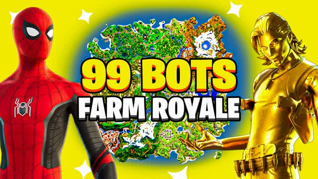 99 BOTS ROYALE✨ALL GUNS BASE WARS (CARS)