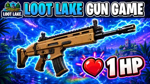 Loot Lake 1HP GUNGAME 🎯ONE SHOT
