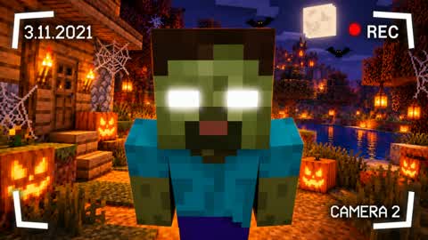 🎃HALLOWEEN MINECRAFT🔫GUN GAME🎯