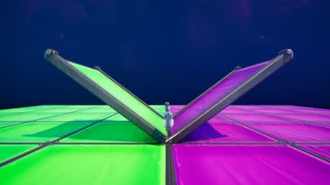 MAXI GREEN VS PURPLE 1V1 BUILD FIGHT🟢🟣