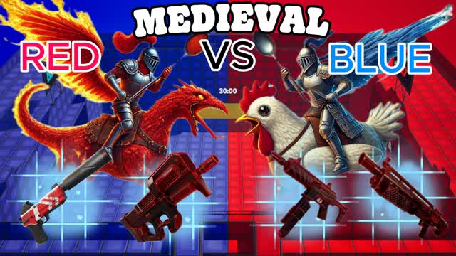 MEDIEVAL RED VS BLUE