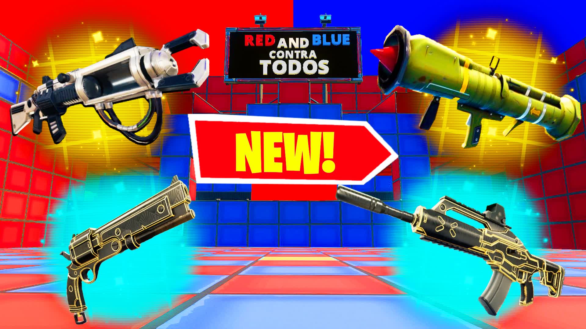 🔴 RED AND BLUE 🔵 CONTRA TODOS