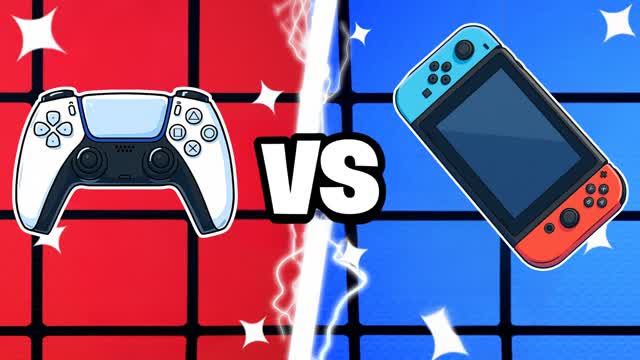 PRO PS5 VS SWITCH RED VS BLUEđŽđ” BEST