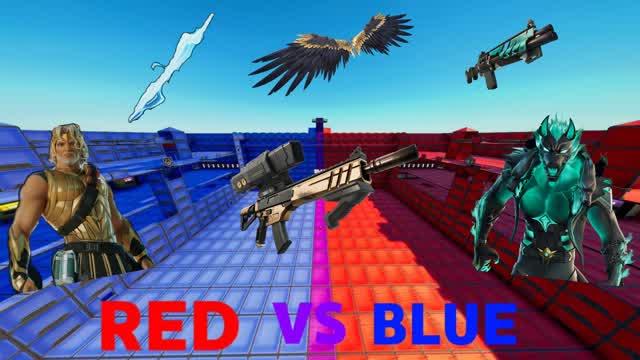 🔴ultra red vs supra blue🔵*new weapons*