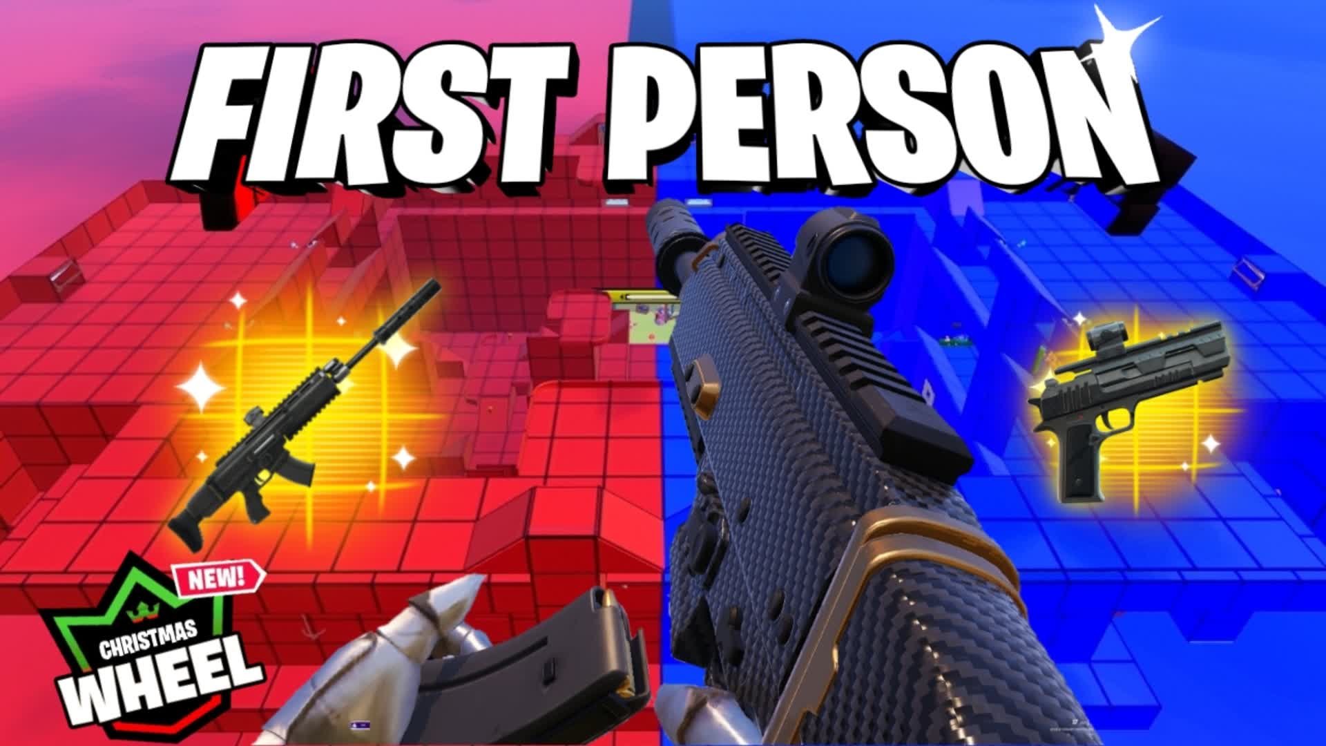 FIRST PERSON RED VS BLUE 🔴🔵