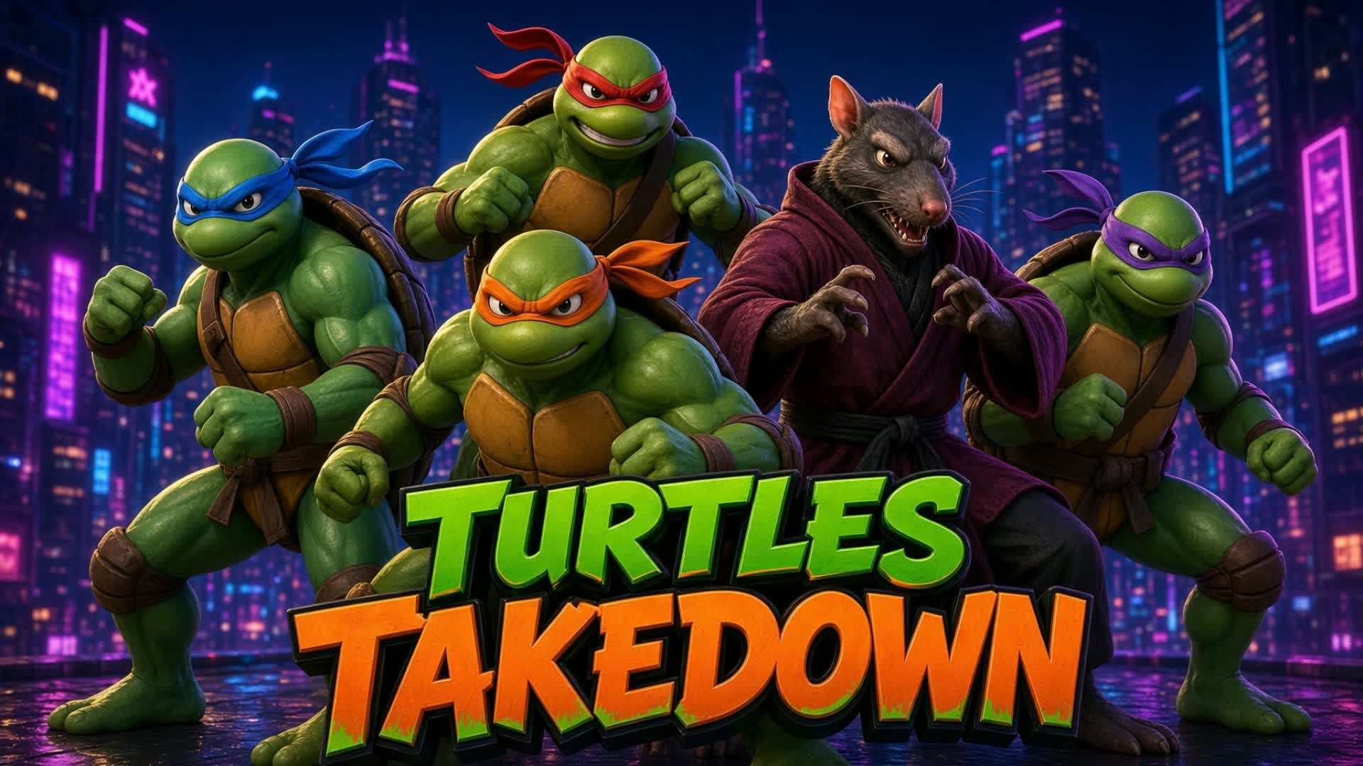 Turtles TakeDown - TMNT : The Gun Game