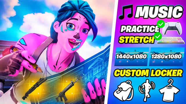 CRAZY 1V1 [MUSIC] 🎵