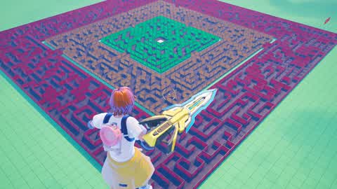 Green, Orange, Red Maze!