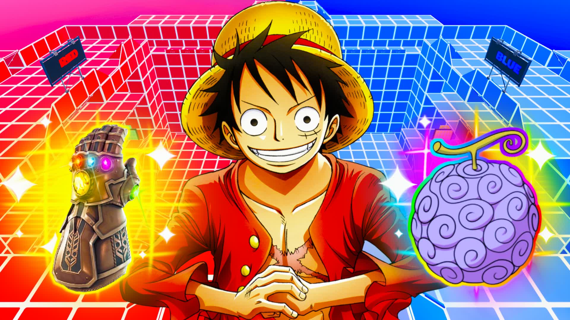 🔴🔵ONE PIECE RED VS BLUE