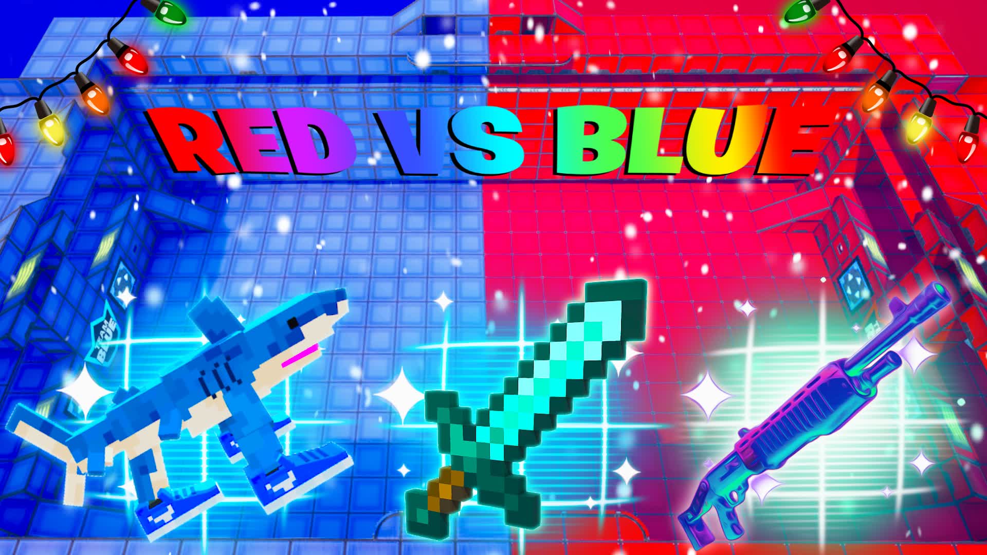 🎄CHRISTMAS🎄🔴RED VS BLUE🔵🤫SECRET🤫