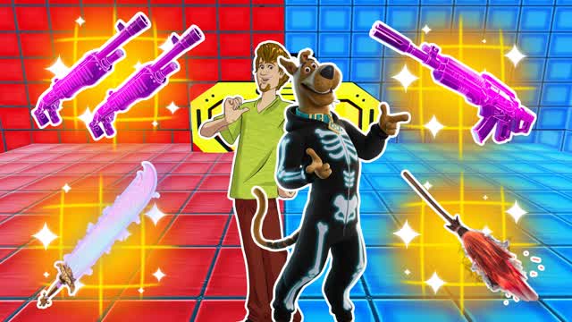 super scooby doo red vs blue