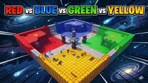 Red vs Blue vs Yellow vs Green