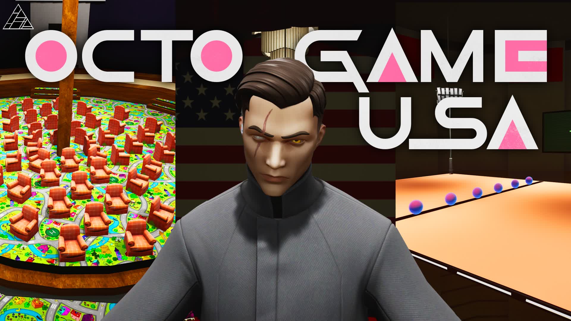 OCTO GAME USA 2203-3045-9816 by pyramidal - Fortnite Creative Map Code ...