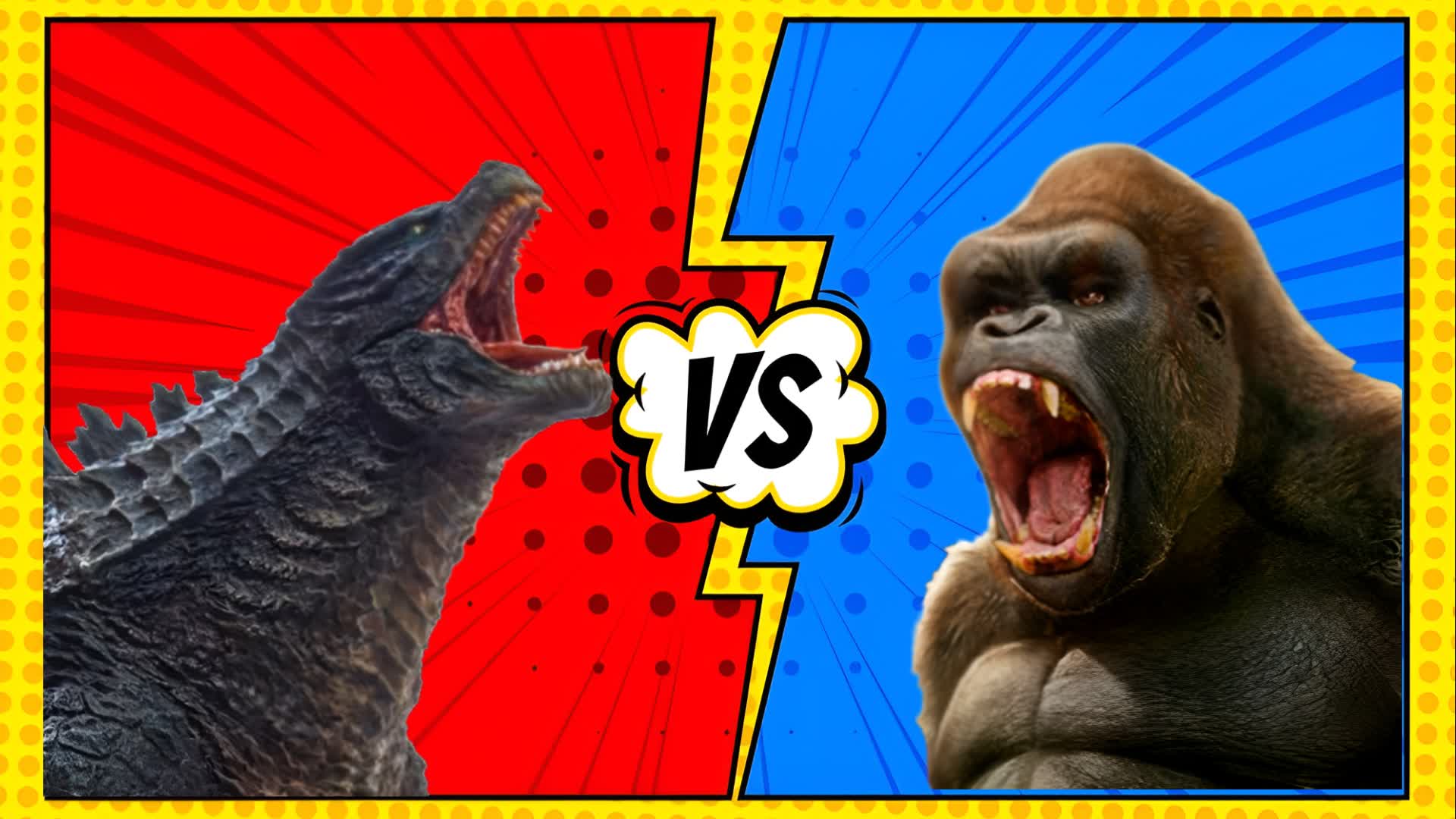 Godzilla Vs Kong {RED VS BLUE}