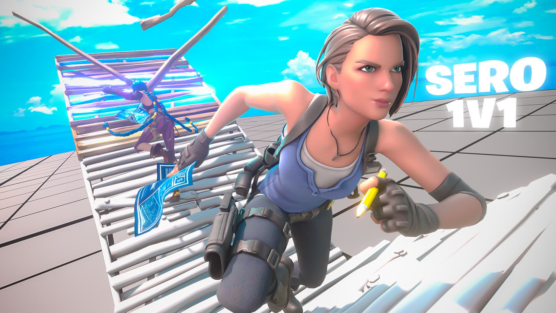 Sero 1v1 Build Fights (200 Pumps)