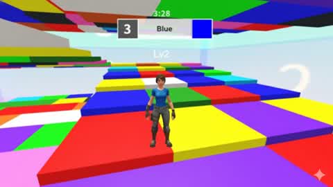 Color Block Tower！