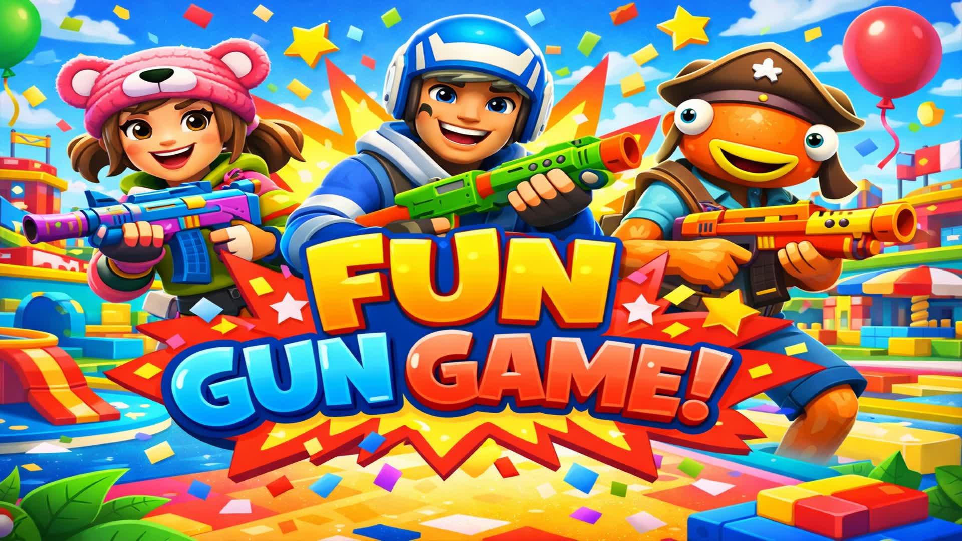 BEST GUN GAME 🔫 FFA 👁️