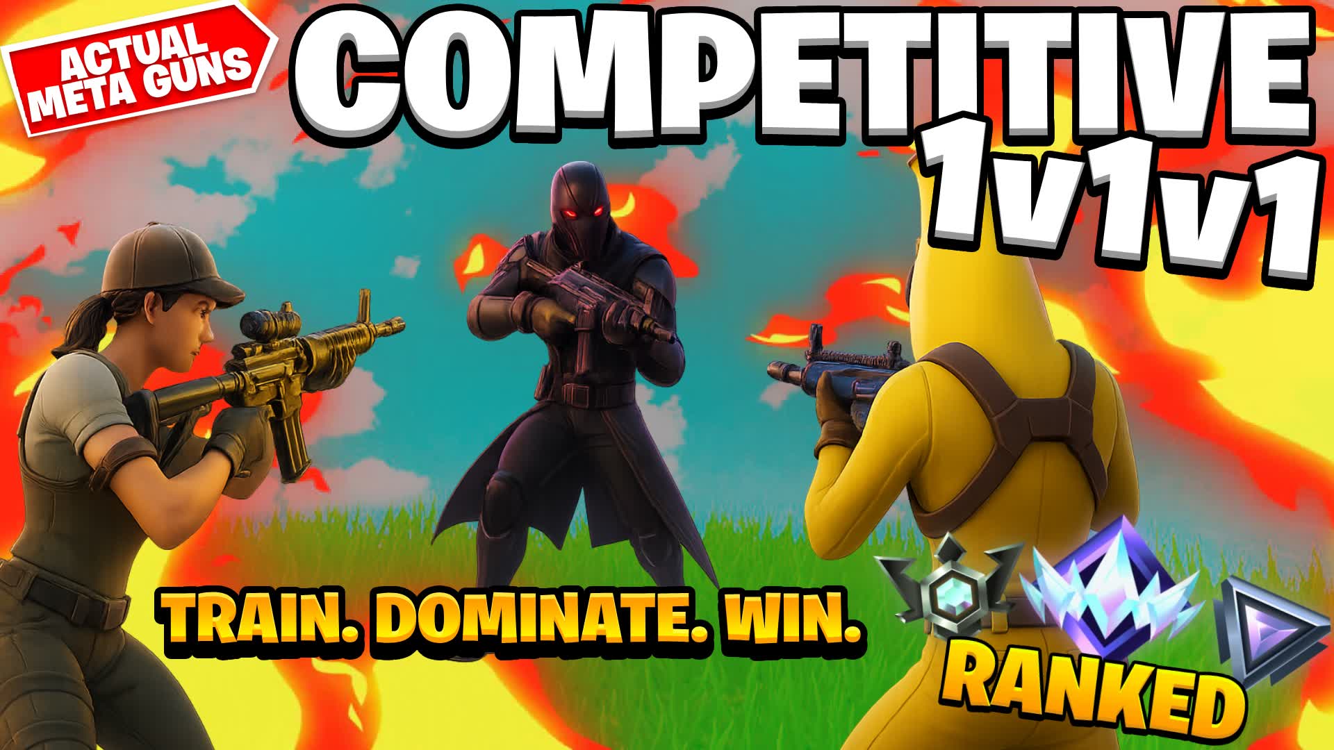 1v1v1 COMPETITIVE Realistics - Landscape Comp
