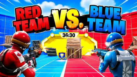 xx6 الفريق الاحمر ضد الازرق 🔵vs🔴 Fortnite Star Wars Map