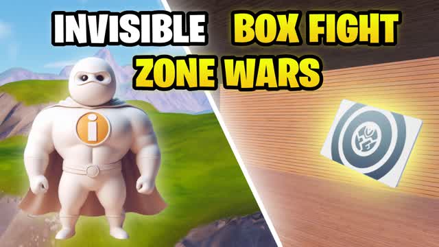 Invisible Box Fight Zone Wars📦