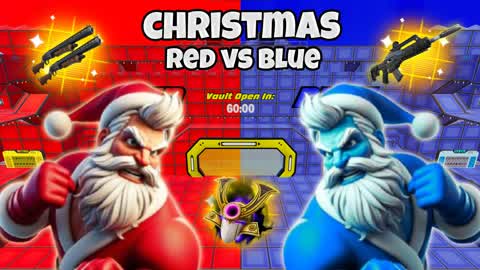 CHRISTMAS RED VS BLUE🔴🔵