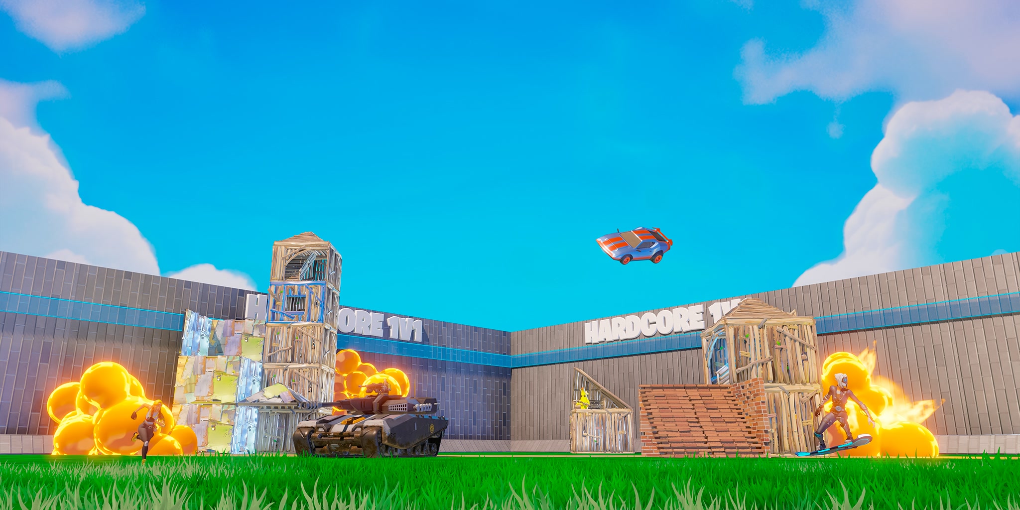 Hardcore 1v1 🔥 All Guns 🔥FFA