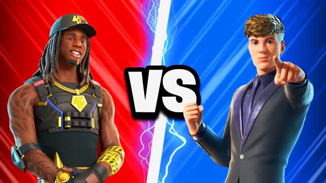 Kai vs Clix ! Red vs Blue