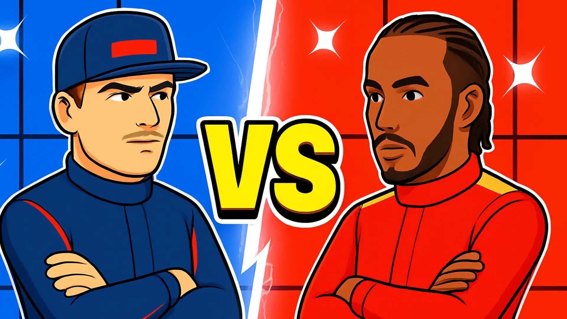 VERSTAPPEN VS HAMILTON [Red Vs Blue]