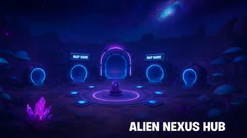 Alien themed Vacation Hub