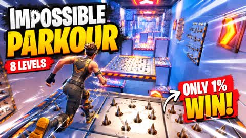 IMPOSSIBLE PARKOUR 😱 (ONLY 1% WIN)