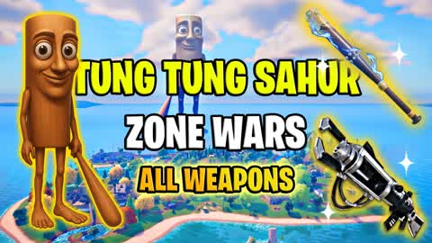 💥TUNG TUNG SAHUR ZONE WARS💥ALL WEAPONS