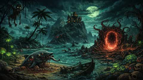 Twisted island