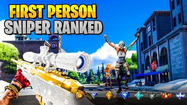 SNIPER RANKED FIRST PERSON ⭐️