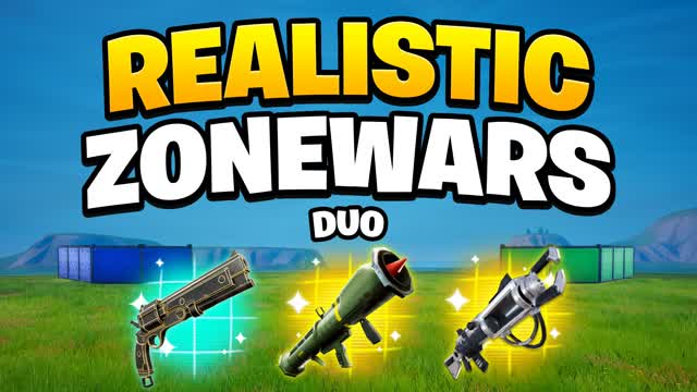 REALISTIC ZONEWARS DUO 🍀🏆 زون وارز دو