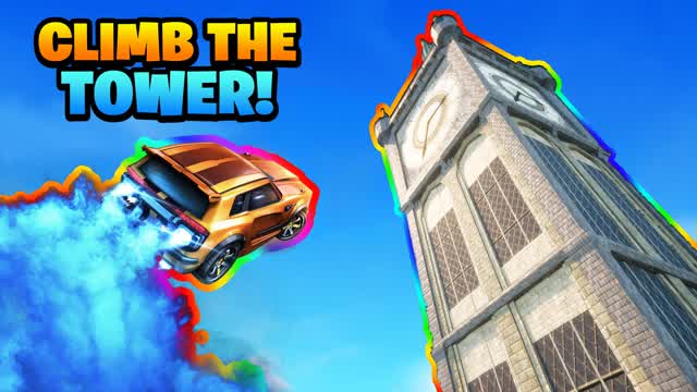 CLIMB THE TOWER! - ROOFTOP RUN