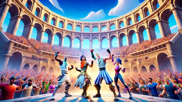 🏛️ Zombies in a Coliseum