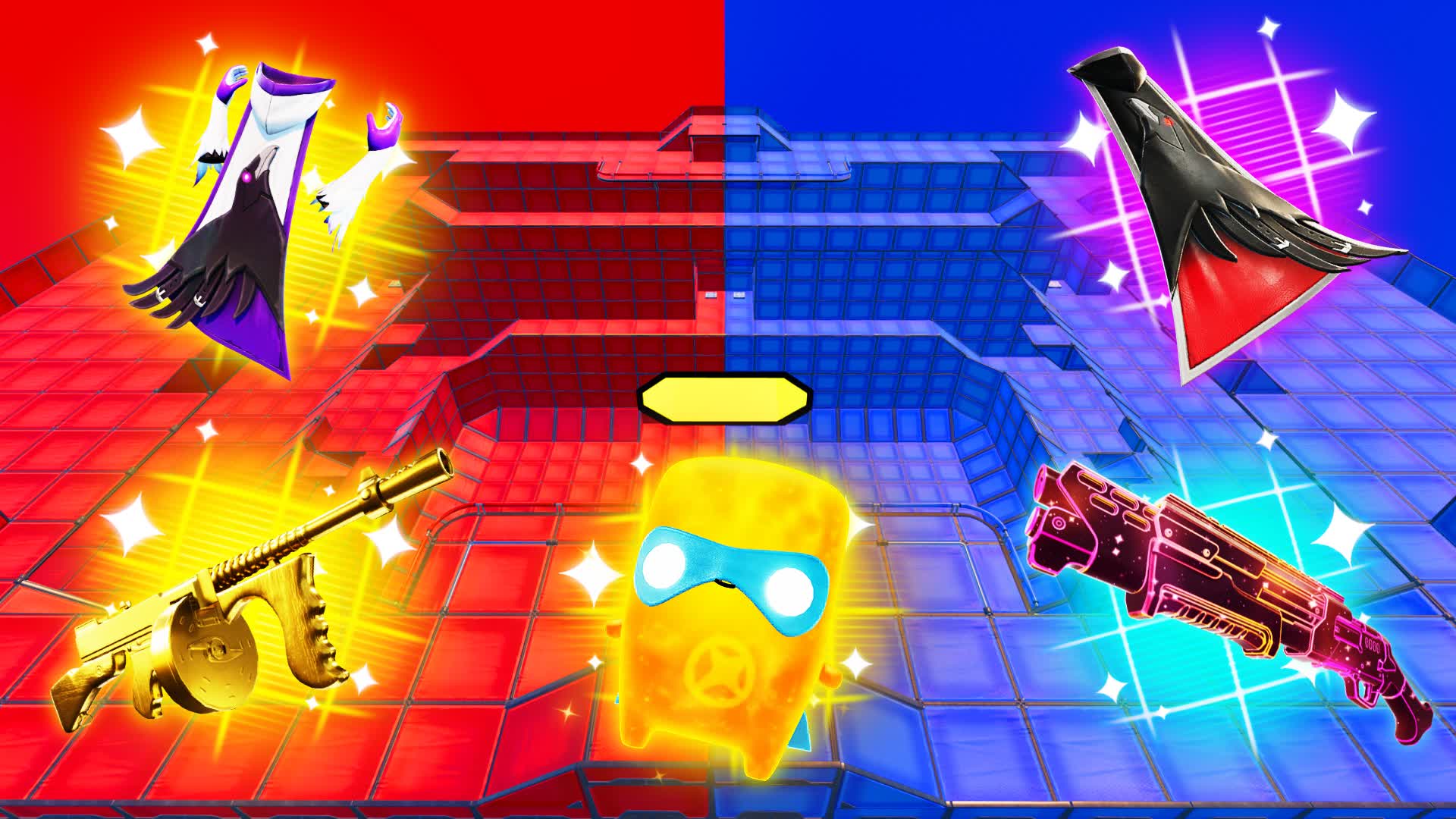 EVERY GUN⭐️EPIC⭐️RED VS BLUE 🔴🔵
