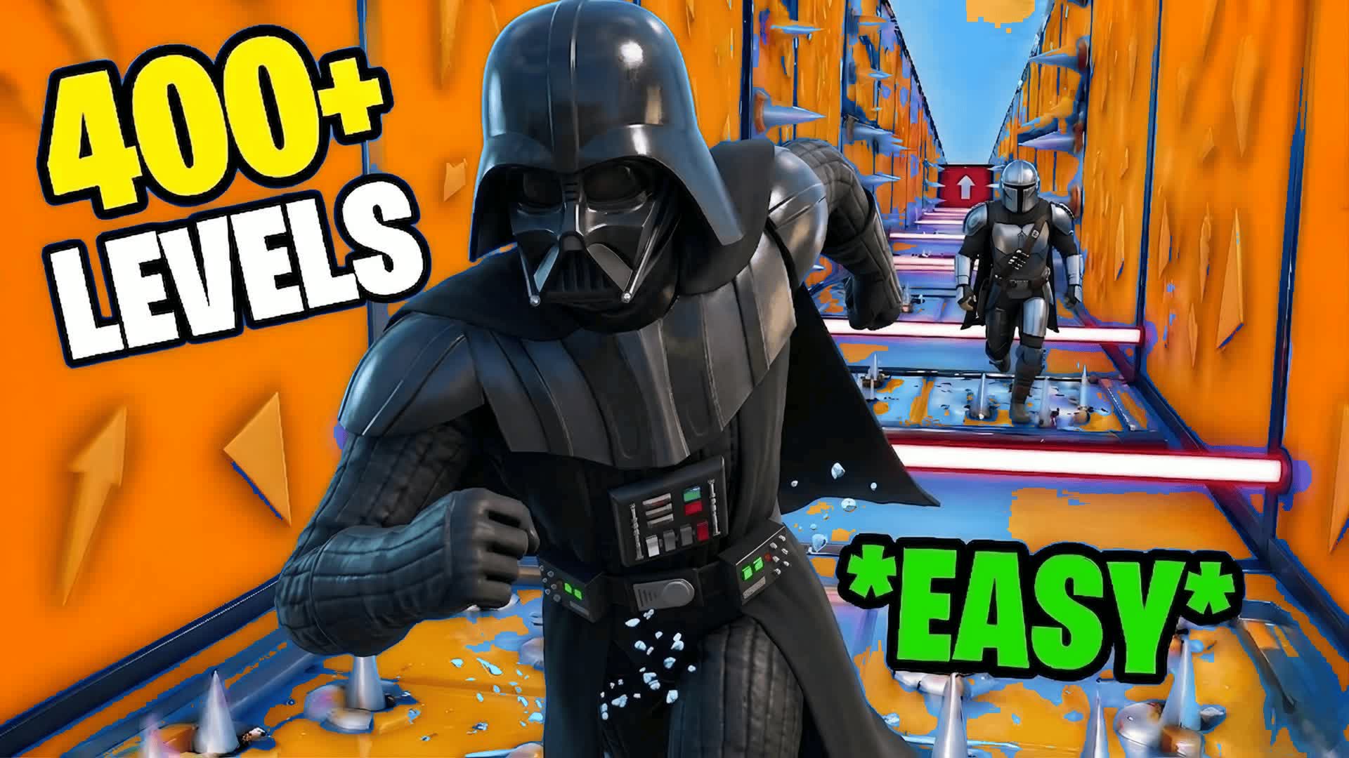 DEATHRUN EASY STAR WARS PARKOUR 250+ ⭐