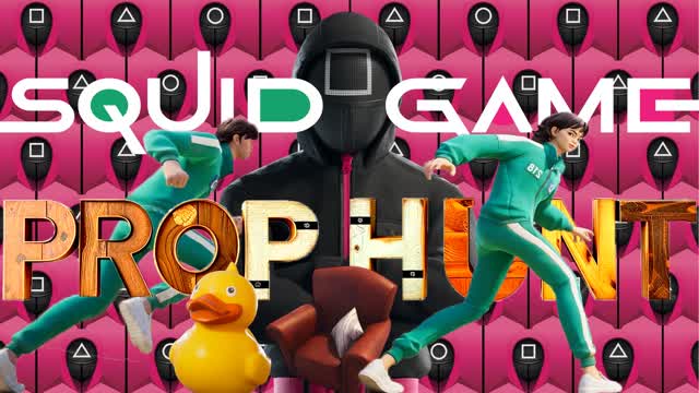 Squid Game PROP HUNT 🔫Hide & Seek🛋️