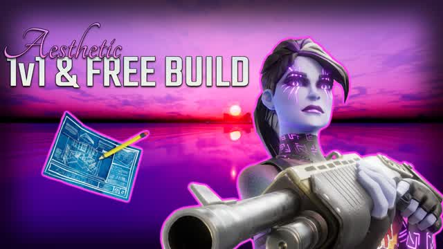 âšAESTHETIC 1v1 & FREE BUILDâš