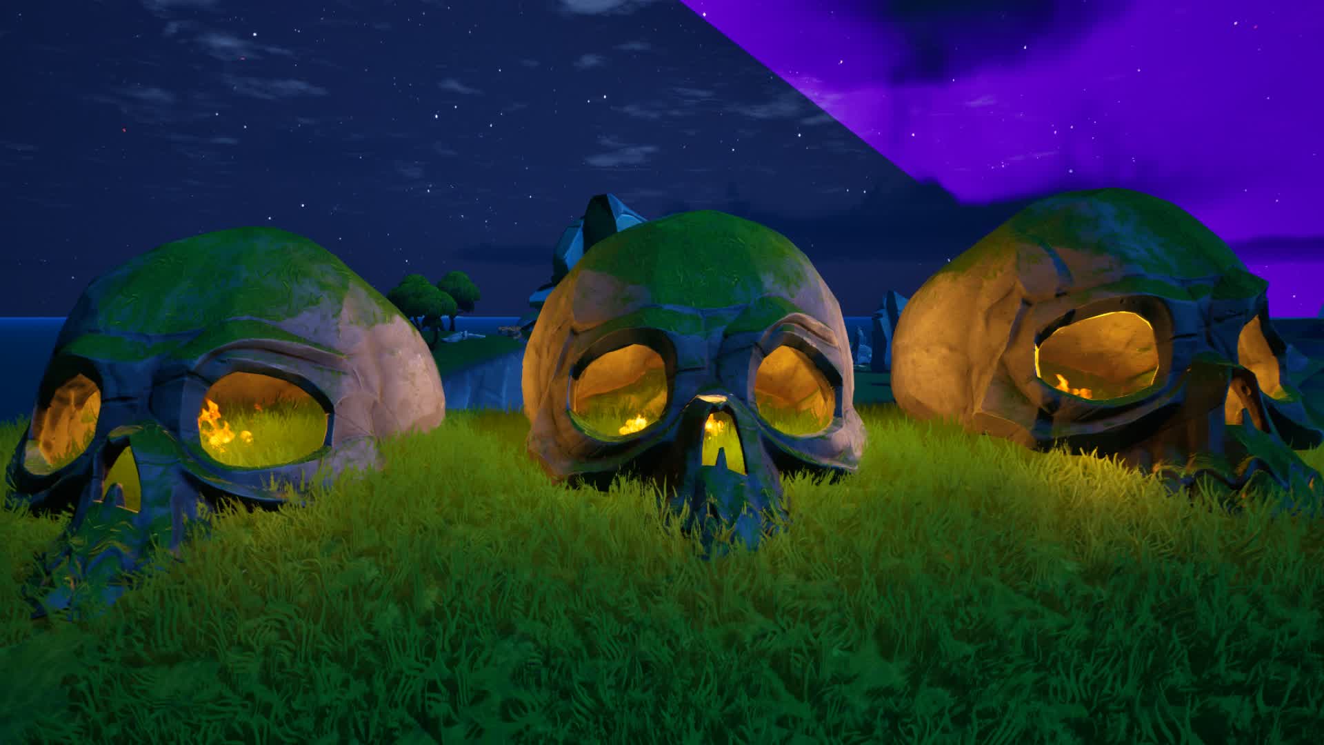 Death & Flame, Fortnite island 0200-7841-7613 by outermindarts