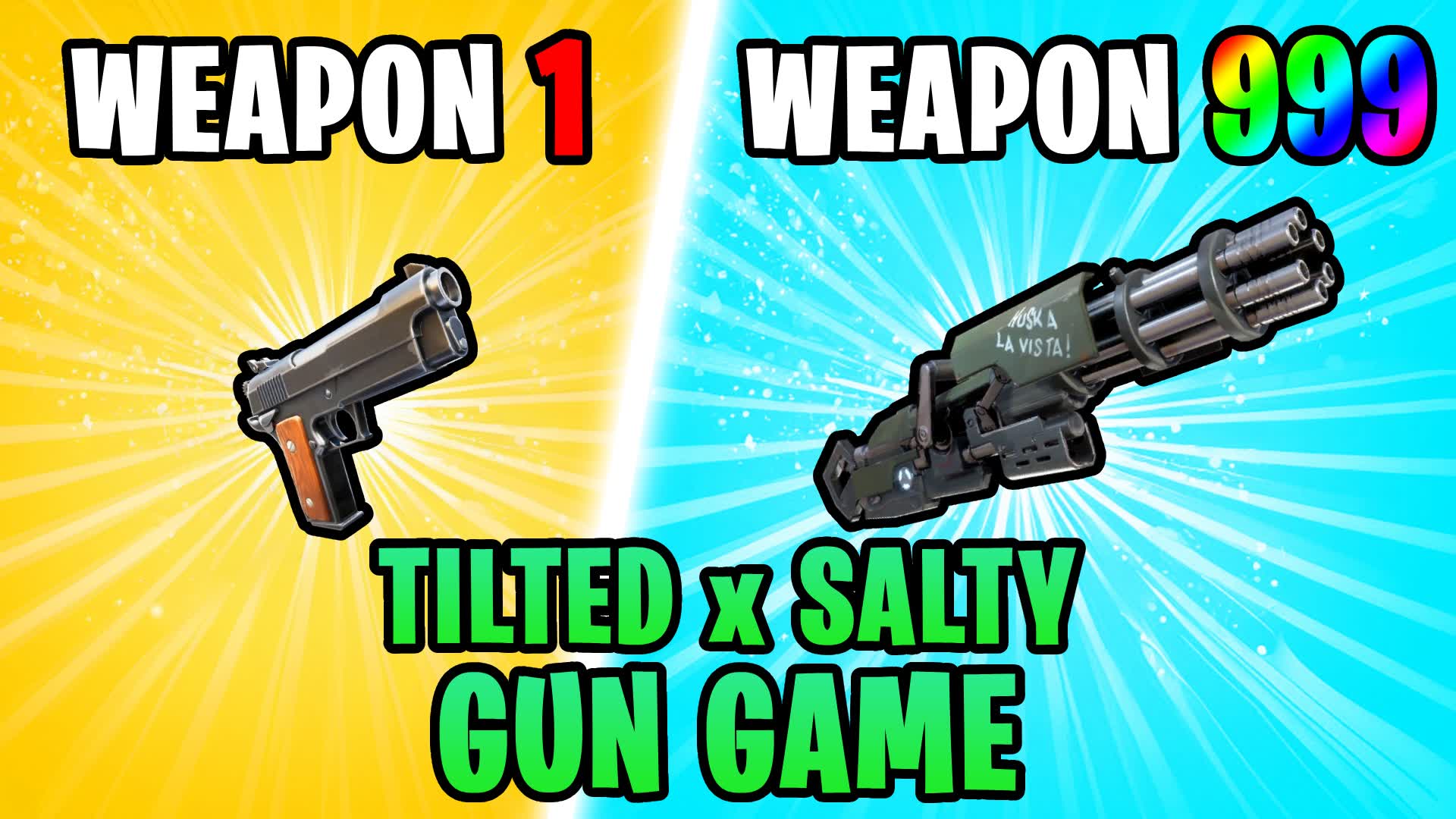 β TILTED SALTY CRAZY GUN GAME π«