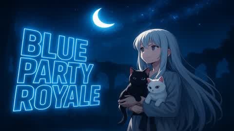Blue Party Royale